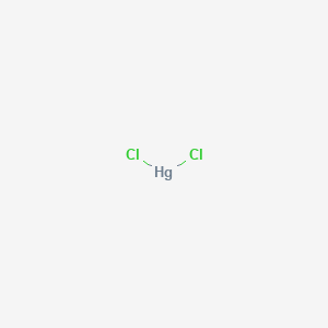 molecular formula Cl2Hg B148076 Mercuric chloride CAS No. 7487-94-7