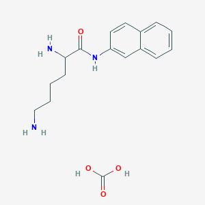 molecular formula C17H23N3O4 B14807889 H-Lys-betaNA carbonate salt 