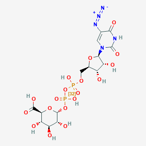 molecular formula C15H21N5O18P2 B148080 5-Azido-udp-glucuronic acid CAS No. 137528-00-8