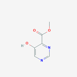 molecular formula C6H6N2O3 B14808164 Methyl 5-hydroxypyrimidine-4-carboxylate CAS No. 1211538-35-0
