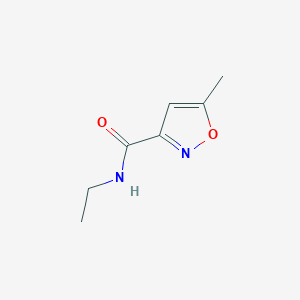 molecular formula C7H10N2O2 B148082 N-Ethyl-5-methylisoxazole-3-carboxamide CAS No. 135401-18-2