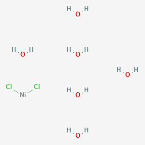 molecular formula Cl2H2NiO B148085 Nickel chloride hexahydrate CAS No. 7791-20-0