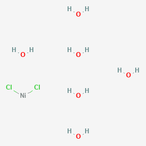 molecular formula Cl2H12NiO6 B148085 六水合氯化镍 CAS No. 7791-20-0