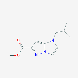methyl 1-isobutyl-1H-imidazo[1,2-b]pyrazole-6-carboxylate