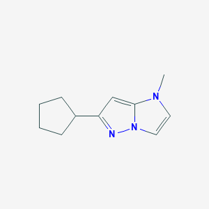 6-cyclopentyl-1-methyl-1H-imidazo[1,2-b]pyrazole