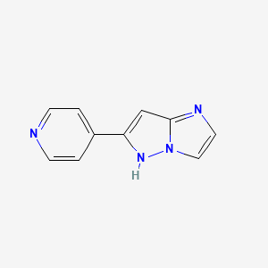 6-(pyridin-4-yl)-1H-imidazo[1,2-b]pyrazole