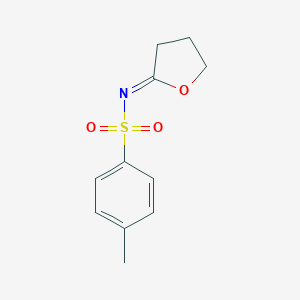 molecular formula C11H13NO3S B148091 N-(Dihydrofuran-2(3H)-ylidene)-4-methylbenzenesulfonamide CAS No. 139059-40-8
