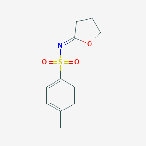molecular formula C11H13NO3S B148091 N-dihydrofuran-2-ylidene-toluene-4-sulfonamide CAS No. 139059-40-8