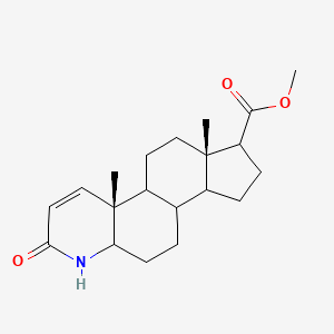 molecular formula C20H29NO3 B14809336 methyl (9aR,11aS)-9a,11a-dimethyl-7-oxo-1,2,3,3a,3b,4,5,5a,6,9b,10,11-dodecahydroindeno[5,4-f]quinoline-1-carboxylate 