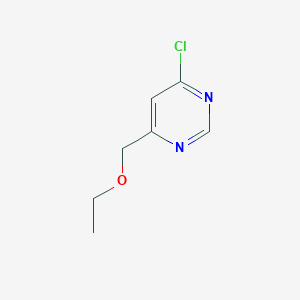 molecular formula C7H9ClN2O B1481092 4-Chloro-6-(ethoxymethyl)pyrimidine CAS No. 2092251-50-6
