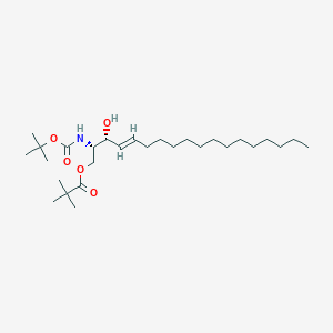 N-Boc-1-pivaloyl-D-erythro-sphingosine