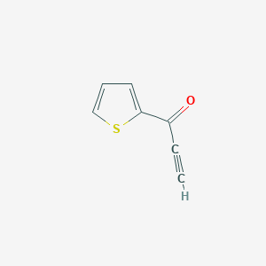 molecular formula C7H4OS B14813565 2-Propyn-1-one, 1-(2-thienyl)- CAS No. 15787-96-9