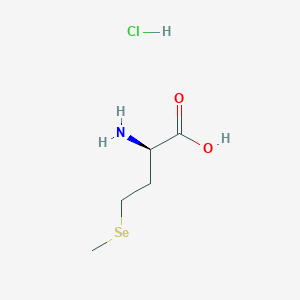 molecular formula C5H12ClNO2Se B14813629 H-D-Se-Met-OH.HCl 