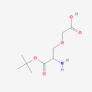molecular formula C9H17NO5 B14814040 (2-Boc-aminoethoxy)-acetic acid 