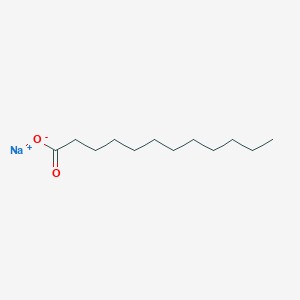 molecular formula C12H23NaO2 B148142 Sodium laurate CAS No. 629-25-4