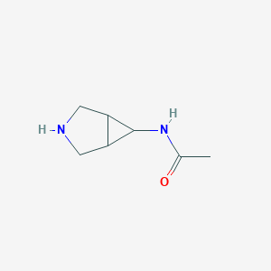 molecular formula C7H12N2O B14814248 N-(3-azabicyclo[3.1.0]hexan-6-yl)acetamide 