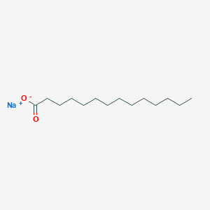 molecular formula C14H27NaO2 B148147 Sodium myristate CAS No. 822-12-8