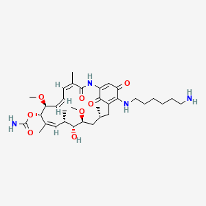 Aminohexylgeldanamycin