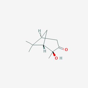 molecular formula C10H16O2 B014815 (1S,2S,5S)-(-)-2-羟基-3-蒎酮 CAS No. 1845-25-6