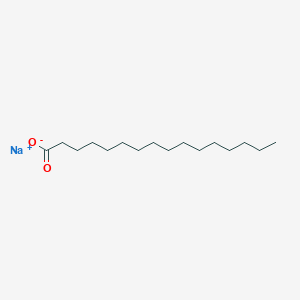 molecular formula C16H31NaO2 B148150 Sodium palmitate CAS No. 408-35-5