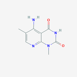 molecular formula C9H10N4O2 B14815411 5-amino-1,6-dimethylpyrido[2,3-d]pyrimidine-2,4(1H,3H)-dione 