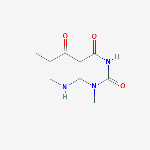 molecular formula C9H9N3O3 B14815594 5-hydroxy-1,6-dimethylpyrido[2,3-d]pyrimidine-2,4(1H,3H)-dione 