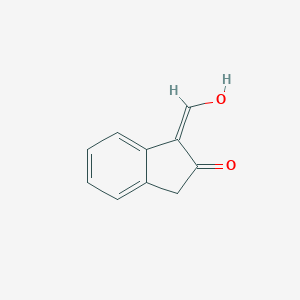 molecular formula C10H8O2 B148161 (Z)-1-(Hydroxymethylene)-1H-inden-2(3H)-one CAS No. 133620-88-9