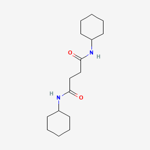 molecular formula C16H28N2O2 B14816119 N,N'-Dicyclohexylsuccinamide 