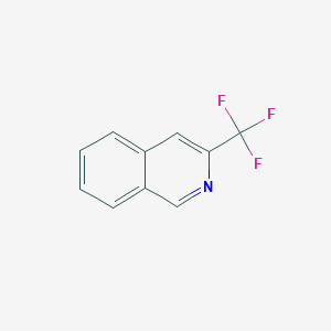 molecular formula C10H6F3N B14816164 3-(Trifluoromethyl)isoquinoline 