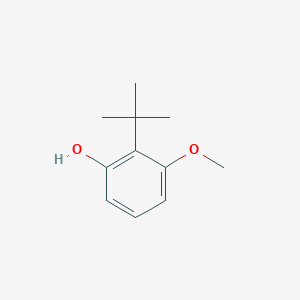 molecular formula C11H16O2 B14816404 2-Tert-butyl-3-methoxyphenol 