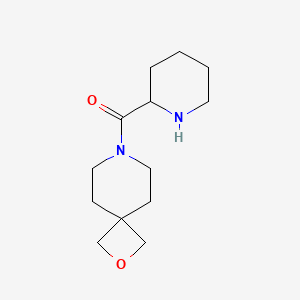molecular formula C13H22N2O2 B1481785 Piperidin-2-yl(2-oxa-7-azaspiro[3.5]nonan-7-yl)methanone CAS No. 2097949-99-8