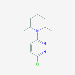 molecular formula C11H16ClN3 B1481820 3-Chloro-6-(2,6-dimethylpiperidin-1-yl)pyridazine CAS No. 2098049-76-2