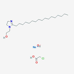 Sodium; 2-chloroacetic acid; 2-(2-heptadecyl-4,5-dihydroimidazol-1-yl)ethanol; hydroxide