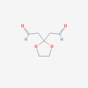 2-[2-(2-Oxoethyl)-1,3-dioxolan-2-yl]acetaldehyde