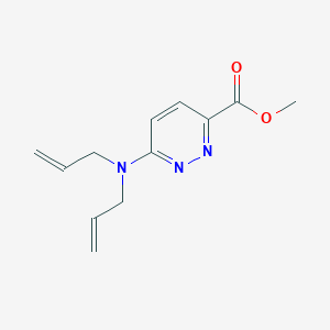 molecular formula C12H15N3O2 B1481859 Methyl 6-(diallylamino)pyridazine-3-carboxylate CAS No. 2097949-27-2