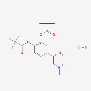 Dipivefrine hydrochloride, (S)-