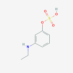 molecular formula C8H11NO4S B14819557 [3-(Ethylamino)phenyl] hydrogen sulfate 