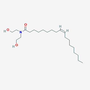 molecular formula C22H43NO3 B148201 Oleic diethanolamide CAS No. 93-83-4