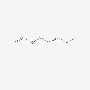 molecular formula C10H16 B14820133 3,7-Dimethylocta-1,3,5-triene 