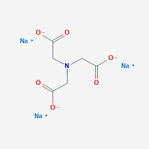molecular formula C6H6NO6Na3<br>N(CH2COONa)3<br>C6H6NNa3O6 B148209 Trisodium nitrilotriacetate CAS No. 5064-31-3