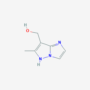 (6-methyl-1H-imidazo[1,2-b]pyrazol-7-yl)methanol