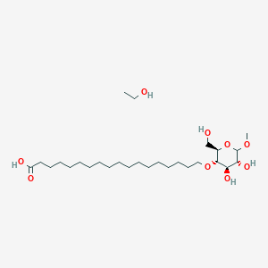 molecular formula C27H54O9 B148215 PEG-20 methyl glucose sesquistearate CAS No. 72175-39-4