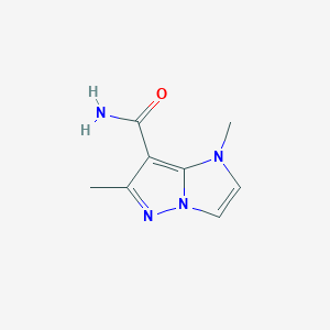 1,6-dimethyl-1H-imidazo[1,2-b]pyrazole-7-carboxamide