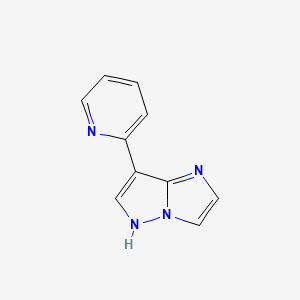 7-(pyridin-2-yl)-1H-imidazo[1,2-b]pyrazole