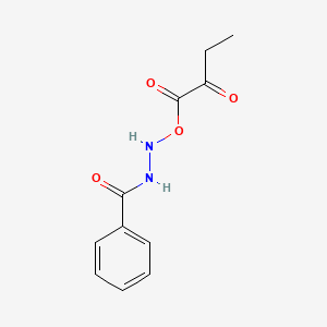 Ethyl (2-benzoylhydrazino)-2-oxoacetate