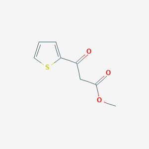 molecular formula C8H8O3S B148222 Methyl 3-oxo-3-(thiophen-2-YL)propanoate CAS No. 134568-16-4