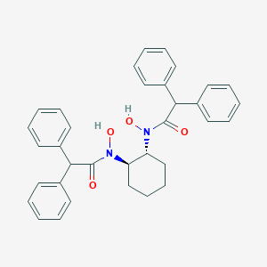 N,N'-((1R,2R)-Cyclohexane-1,2-diyl)bis(N-hydroxy-2,2-diphenylacetamide)