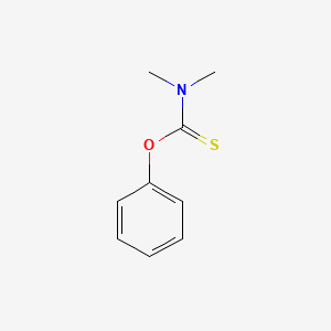 molecular formula C9H11NOS B14823592 O-Phenyl dimethylcarbamothioate CAS No. 16241-04-6