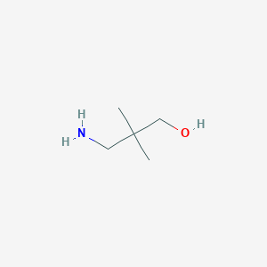 molecular formula C5H13NO B014825 3-Amino-2,2-dimethyl-1-propanol CAS No. 26734-09-8