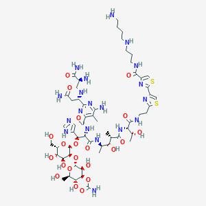molecular formula C57H89N19O21S2 B148252 Bleomycin A5 CAS No. 11116-32-8
